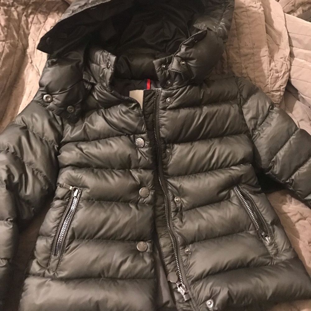 Toddler girl monclear coat